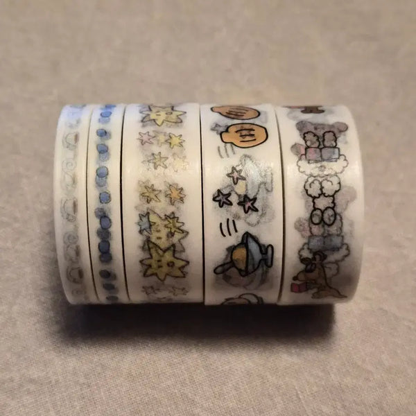 [BUNJANG] S.coups 5종 Set Washi Tape / 스쿠티 5종 set 마테띵