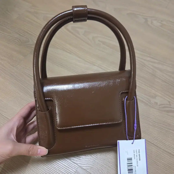 [BUNJANG] Find Kapoor Marty Bag 18 Dark Brown / (새상품) 파인드카푸어 마티백 18 다크브라운