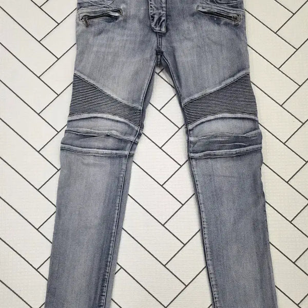 [BUNJANG] Balmain Biker Jeans Men's Size 35-36 / [정품] 발망 바이커진 남성 청바지. 싸이즈 35~36