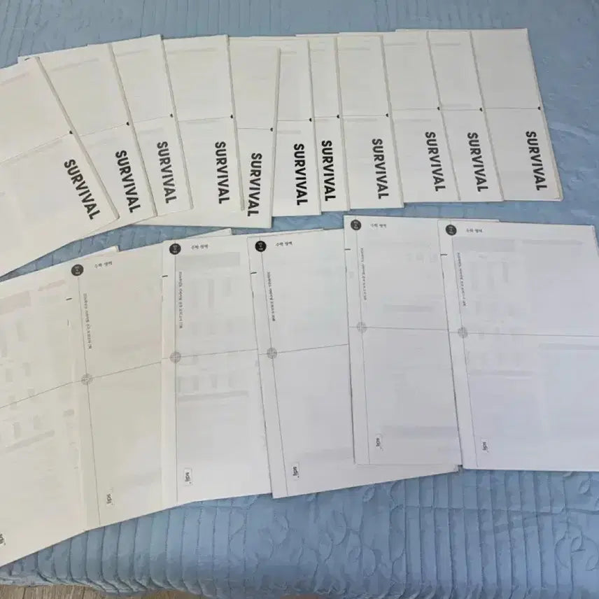 [BUNJANG] Survival Math Set (17 Books) / 시대인재 서바이벌 수학 17개