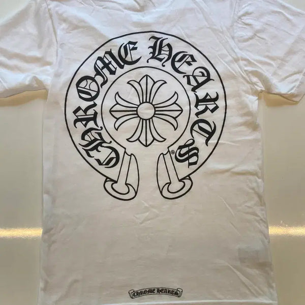 [BUNJANG] Chrome Hearts Horseshoe Logo T-Shirt White XS / (무하자) 크롬하츠 홀스슈 화이트 반팔 사이즈 xs