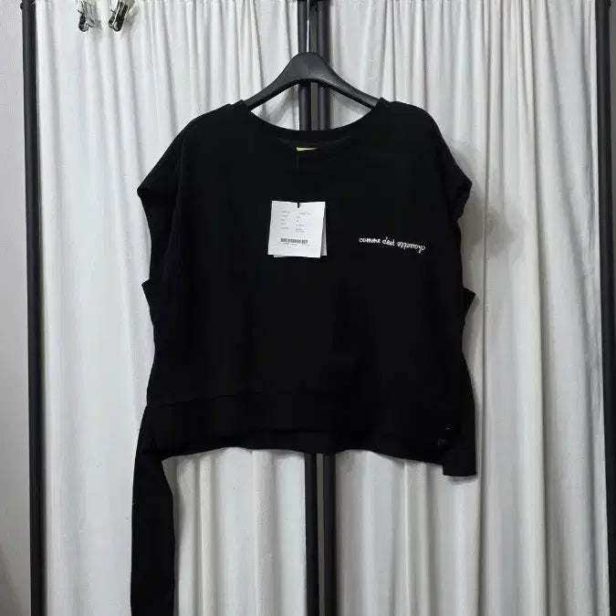 [BUNJANG] LUCKY CHOUETTE Black Short Sleeve T-Shirt / 럭키슈에뜨 블랙 반팔티