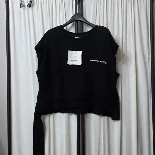 [BUNJANG] LUCKY CHOUETTE Black Short Sleeve T-Shirt / 럭키슈에뜨 블랙 반팔티
