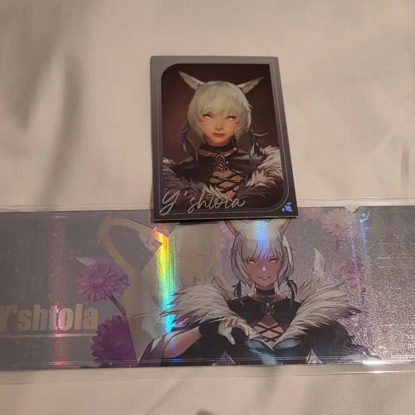 [BUNJANG] Final Fantasy XIV Haedelin Cafe Y'shtola Ticket Photocard Set / 파이널판타지14 파판14 상하이 중국 하이델린 카페 야슈톨라 티켓, 포토카드