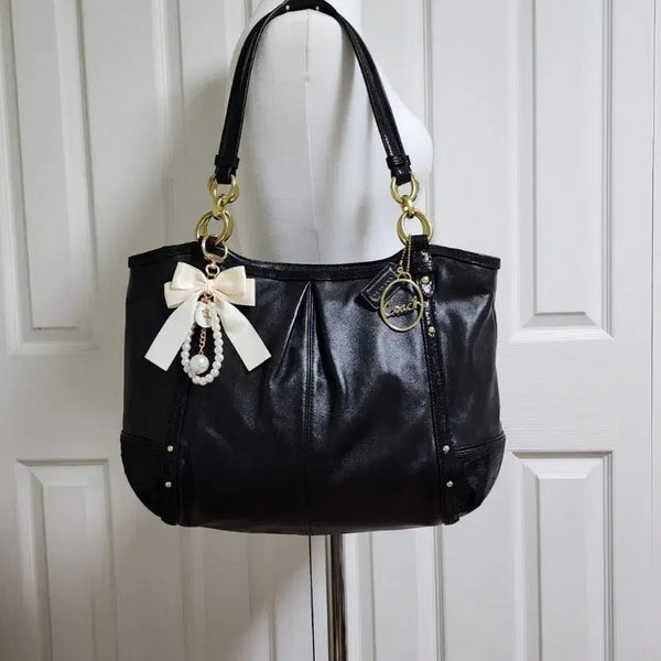 [BUNJANG] Coach Alexandra Leather Shoulder Bag / #새상품) 코치 알렉산드라 레더 숄더백