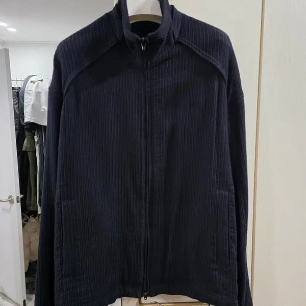 [BUNJANG] Juun.J 25SS Blended Cotton Stripe Set-up Jacket 50/Pants 48 / 준지 25ss 블렌디드 코튼 스트라이프 셋업 50/48