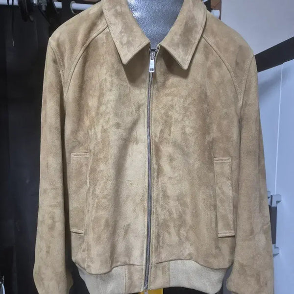 [BUNJANG] Qui Goat Suede Jacket / [100]Qui 고트 스웨이드 자켓