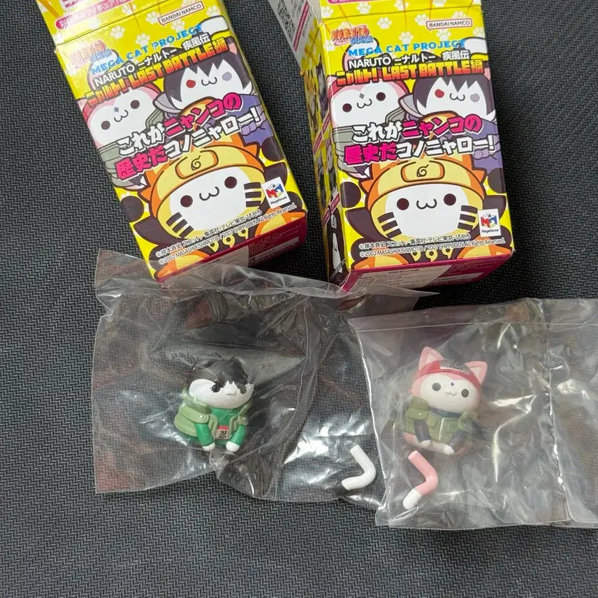 [BUNJANG] MegaCat Naruto Shippuden Might Guy Sakura Bundle Set / 나루토 질풍전 메가캣 마이트 가이 사쿠라 일괄