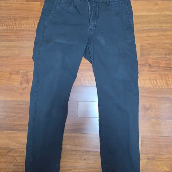 [BUNJANG] Men's Cotton Pants Black / 블랙 면바지 남자 바지