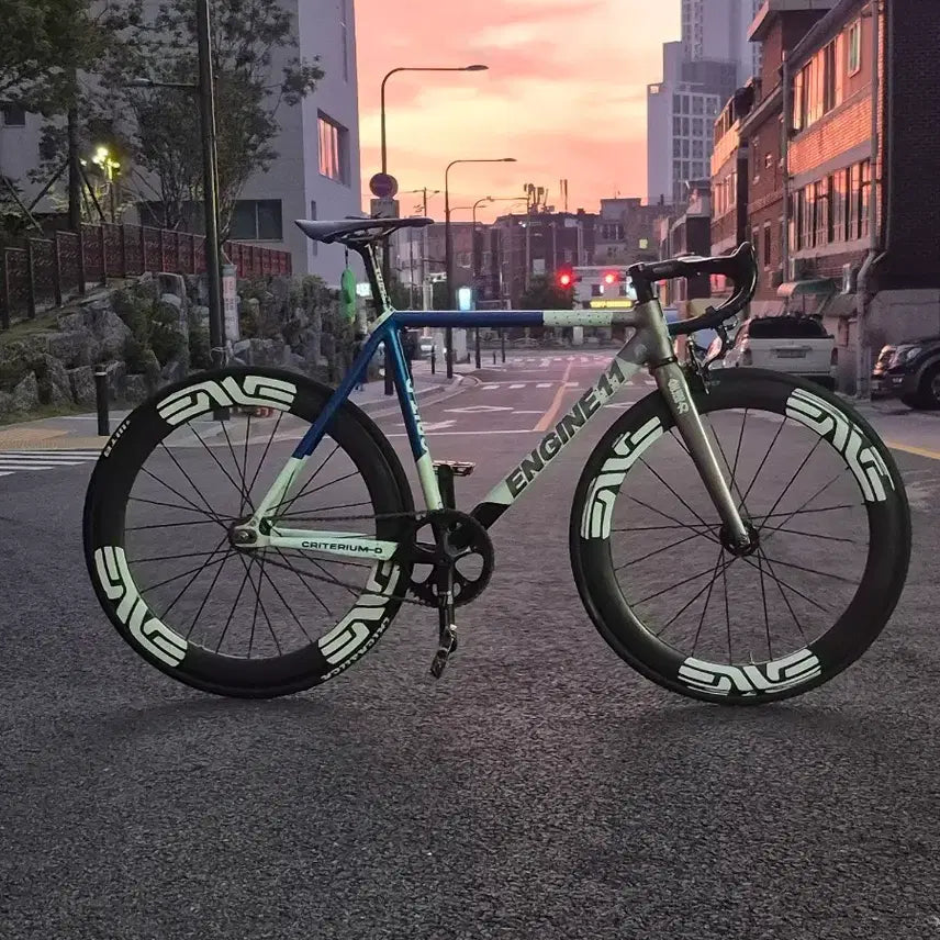 [BUNJANG] Metal Blue Bicycle Frame - Medium-High Configuration / 메탈블루 중상급구성 판/교