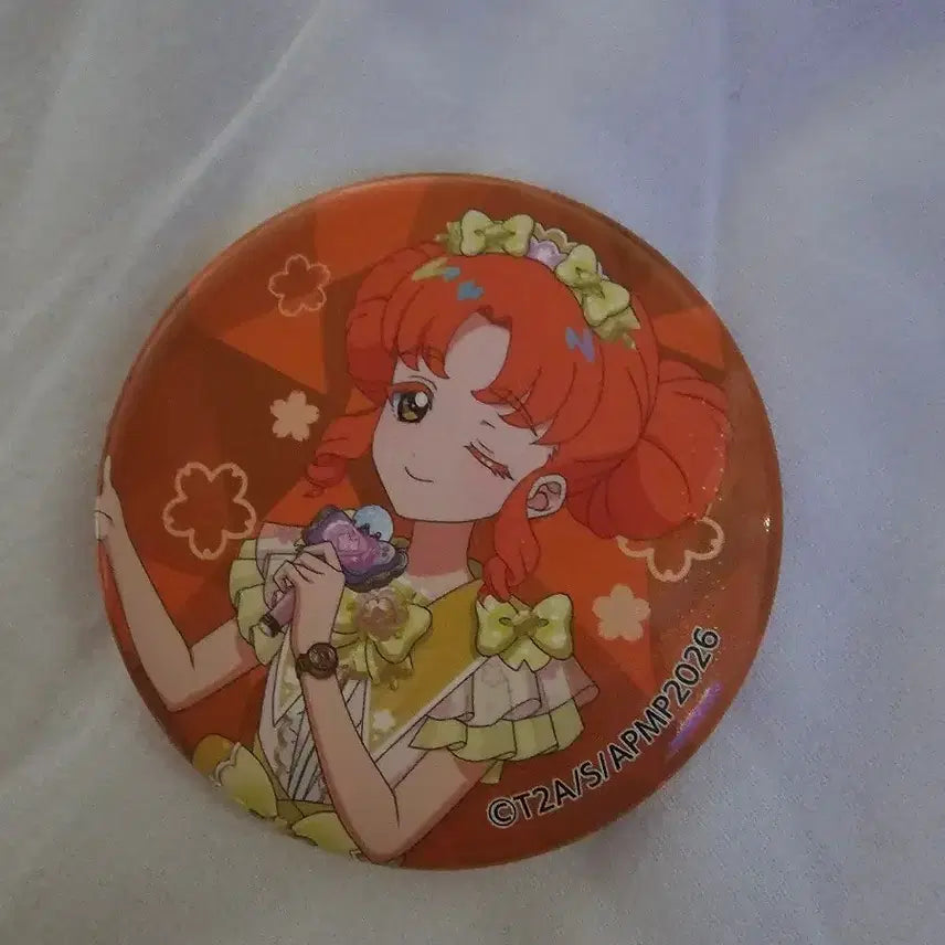 [BUNJANG] IDOLY PRIDE Rinrin Ring Ring Bazarium Can Badge / 비밀의 아이프리 린린 링링 바즈리움 캔뱃지 양도