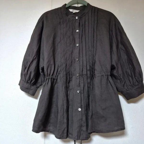 [BUNJANG] G Studio Linen Blouse / g 스트디오린넨블라우스
