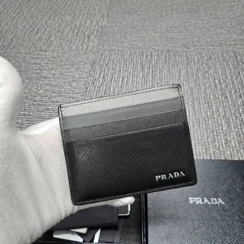 [BUNJANG] Prada Multicolor Saffiano Leather Card Holder / [특가][정품] 프라다 멀티컬러 카드지갑
