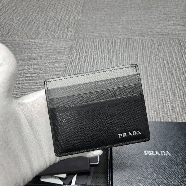 [BUNJANG] Prada Multicolor Saffiano Leather Card Holder / [특가][정품] 프라다 멀티컬러 카드지갑