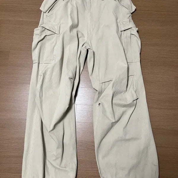 [BUNJANG] Untitled Ideal M-65 Cargo Pants Beige / [2] 언타이틀드 아이딜 M-65 카고 팬츠 베이지