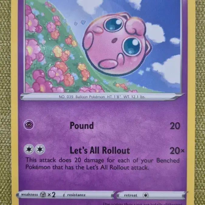 [BUNJANG] Pokemon Card North America Purin 004/015 / [포켓몬카드 북미] 푸린 004/015