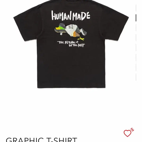 [BUNJANG] Human Made Graphic Duck T-Shirt / 휴먼메이드 그래픽 오리 티셔츠