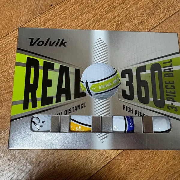 [BUNJANG] Volvik REAL 360 Golf Balls / 볼빅 REAL 360 골프공