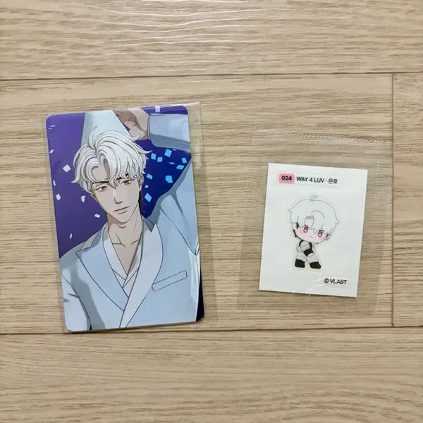 [BUNJANG] PLAVE 2nd Anniversary Popup Photocard & Sticker Set - Eunho / 플레이브 2주년 팝업 포카 띠부 은호