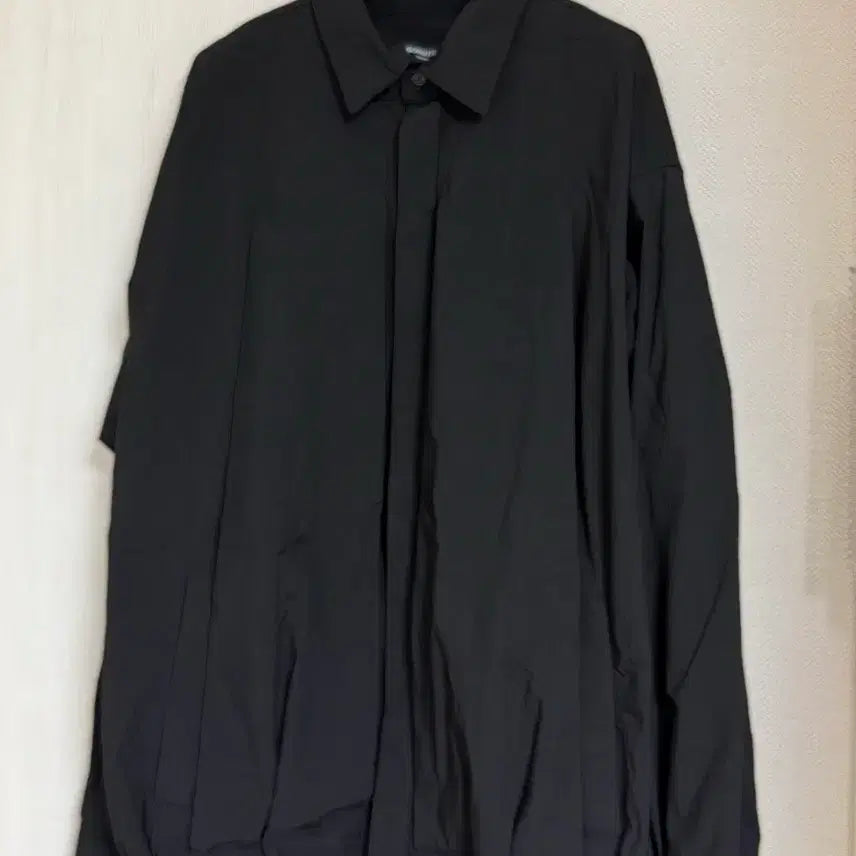 [BUNJANG] Songzio Volume Shirt Jacket Black / (50) 송지오 볼륨 셔츠 자켓 블랙