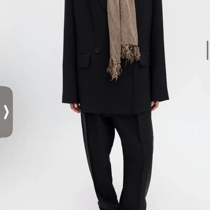 [BUNJANG] Oversized Silky Blazer (Black) / 오버핏 실키 블레이저(블랙)