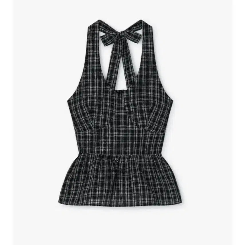 [BUNJANG] Lazy Society Kiri Halter Top / 레이지샵 Kiri halter top 키리 홀더탑