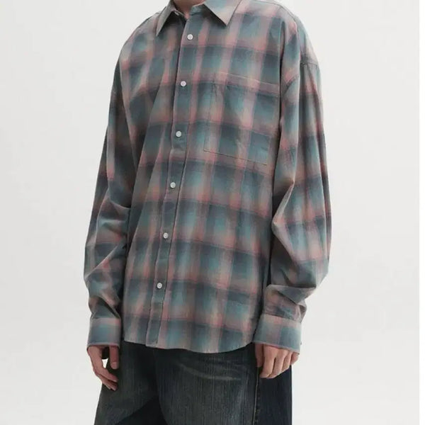 [BUNJANG] DNSR Checkered Shirt / DNSR 체크셔츠