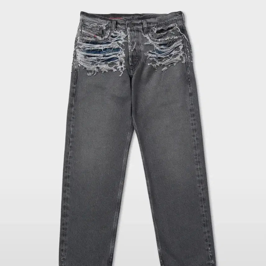 [BUNJANG] Diesel Straight Denim Pants Size 32 Grey / 디젤 스트레이트 데님 팬츠 32 그레이