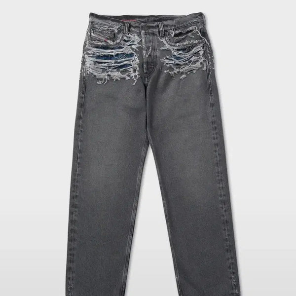 [BUNJANG] Diesel Straight Denim Pants Size 32 Grey / 디젤 스트레이트 데님 팬츠 32 그레이