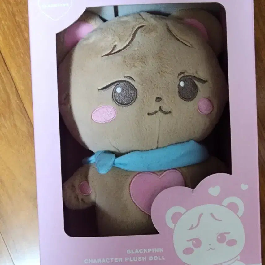 [BUNJANG] BLACKPINK Jennie GOMDEUKI BORN PINK Concert MD Plush Doll / [판매] 블랙핑크 제니 곰득이 인형 본핑크 콘서트 엠디