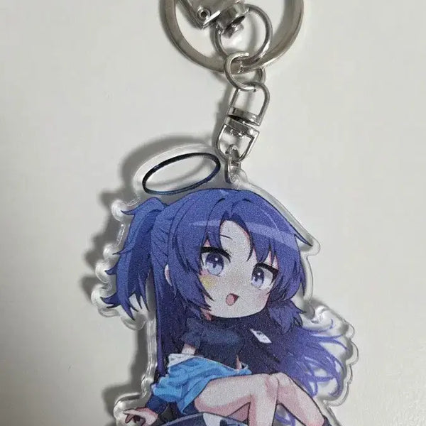 [BUNJANG] Blue Archive Yuuka Keyring (Unofficial) / 블루아카이브 유우카 키링(비공식)