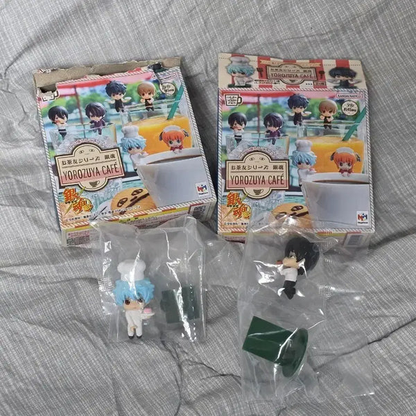 [BUNJANG] Gintama Gachapon Gintoki & Yamazaki Bundle Figure Set / 일괄) 은혼 오챠토모 긴토키 야마자키 가챠 피규어