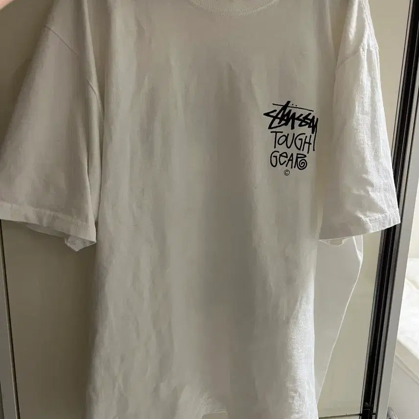 [BUNJANG] Stussy Short Sleeve T-Shirt White L / 스투시 반팔티 화이트 L
