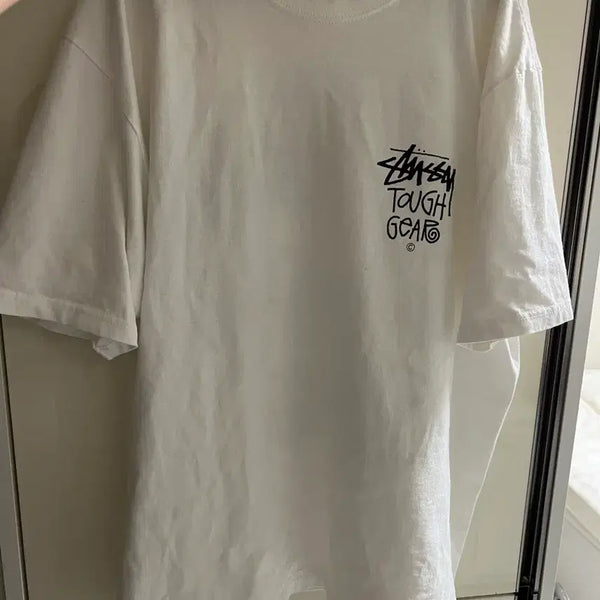 [BUNJANG] Stussy Short Sleeve T-Shirt White L / 스투시 반팔티 화이트 L