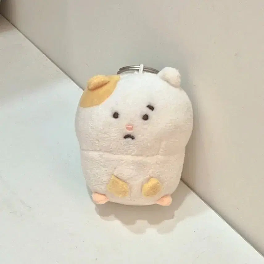 [BUNJANG] Hamster Plush Keychain / 미사용 새상품 속상한 햄스터 인형 키링 판매 가방키링 친구선물 생일선물