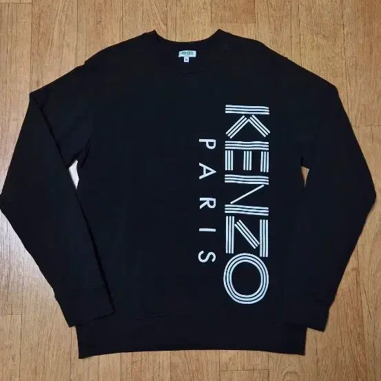 [BUNJANG] Kenzo Paris Black Crewneck Sweatshirt / (백화점판 정품/새옷수준) 겐조 파리 기능성 맨투맨 블랙 맨투맨, 실제100