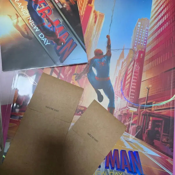 [BUNJANG] Spider-Man Brand New Day Poster, Art Card, TTT Bundle Set / 스파이더맨 브랜드 뉴 데이 광음포스터, 아트카드 TTT 일괄