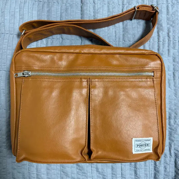 [BUNJANG] Porter Yoshida Freestyle Shoulder Bag S Camel / Porter 요시다 포터 프리스타일 숄더백 s사이즈 카멜