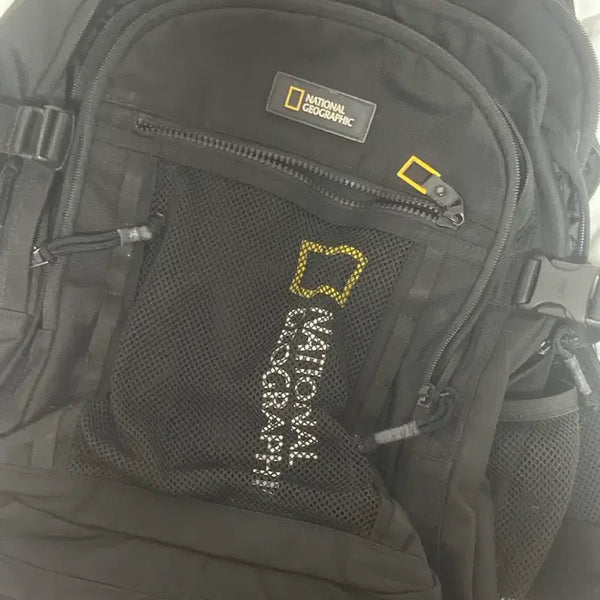 [BUNJANG] National Geographic Black Backpack / 내셔널지오그래픽 백팩 블랙