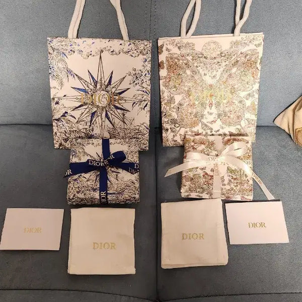 [BUNJANG] Dior Accessory Box Set with Shopping Bag and Dust Bag / 12-2)디올악세사리박스풀셋목걸이 반지박스쇼핑백더스트셋트