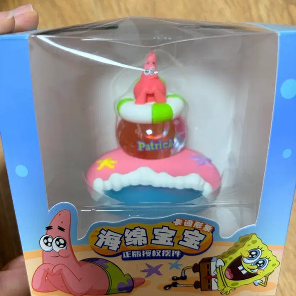 [BUNJANG] SpongeBob Patrick Bath Figure / 스폰지밥 뚱이 목욕놀이 피규어