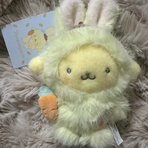 [BUNJANG] Sanrio Pompompurin Rabbit Plush Toy / 산리오 폼폼푸린 토끼 인형