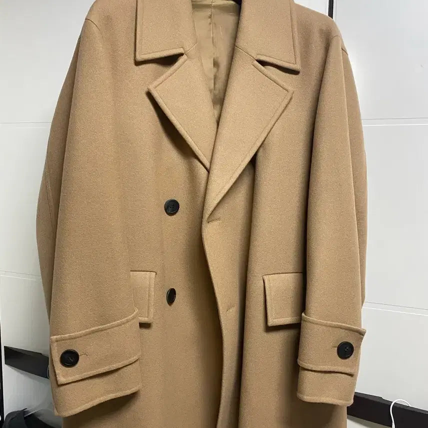 [BUNJANG] Solid Homme 23FW Wool Cashmere Blend Coat / 솔리드옴므 23fw 코트 46