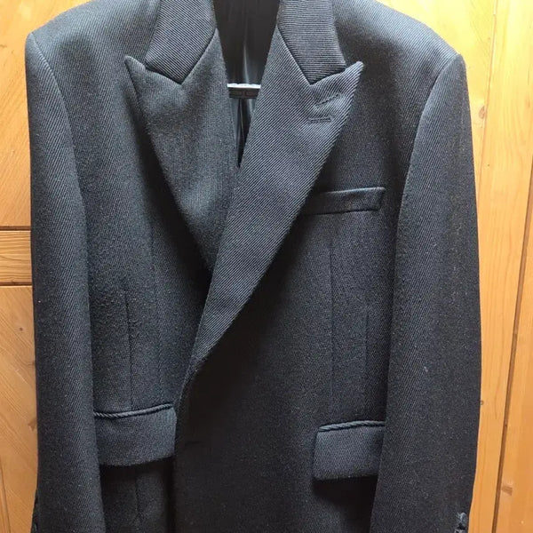 [BUNJANG] STU Diagonal Double Blazer / stu 다이애그널 더블 블레이저