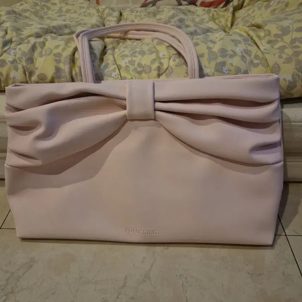 [BUNJANG] Poring Ribbon Bag Pink / 포어링 리본백 핑크