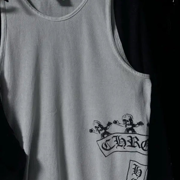 [BUNJANG] Chrome Hearts 00s T-Bar Tank Top / chrome hearts 00s크롬하츠 포티 T바 탱크탑 나시(L)