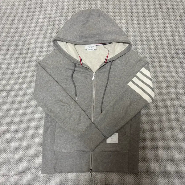 [BUNJANG] Thom Browne 4-Bar Hoodie Zip-Up / [2 Size] 톰브라운 4선완장 후드집업