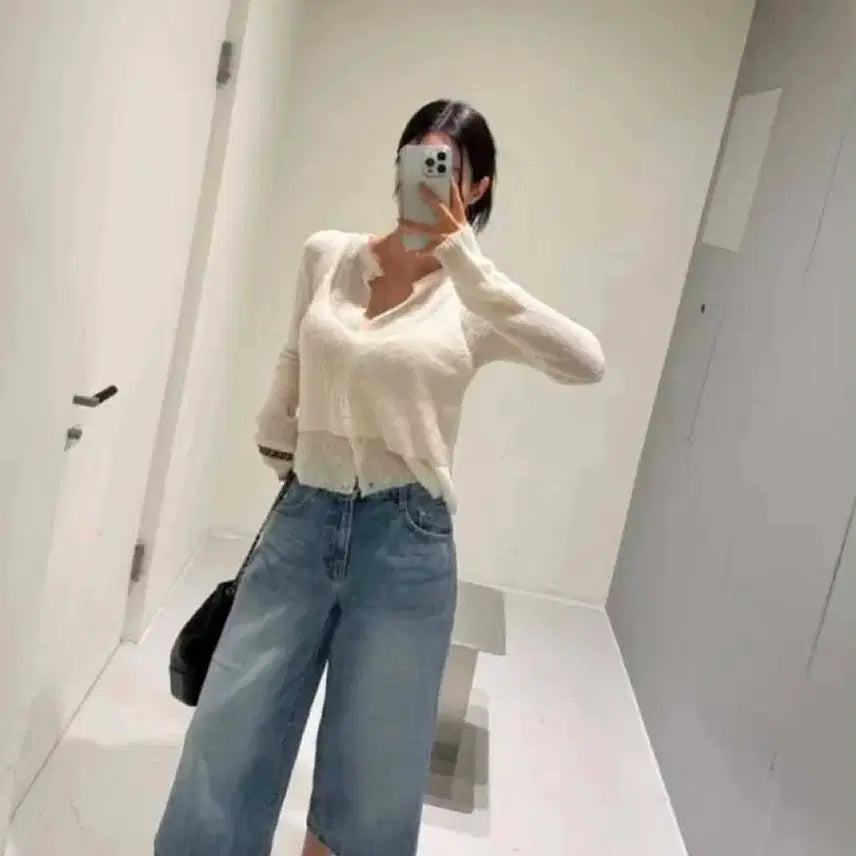 [BUNJANG] Denim Bermuda Shorts Small / 데님버뮤다 스몰