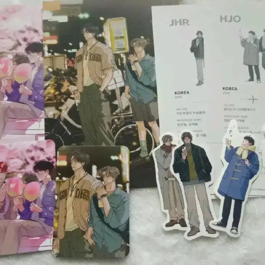 [BUNJANG] Dream is Odd 'Polar Fox' Signature Split Set / 꿈자리가이상한데요 적반허슬 북극여우 시그 분철 양도