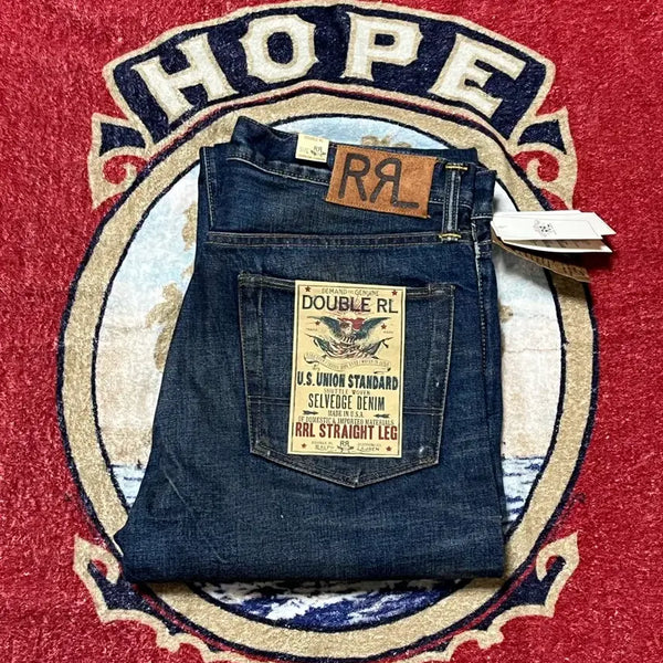 [BUNJANG] RRL Holy Selvedge Straight Fit Jeans / 더블알엘(RRL) 스트레이트핏 홀리 셀비지 진